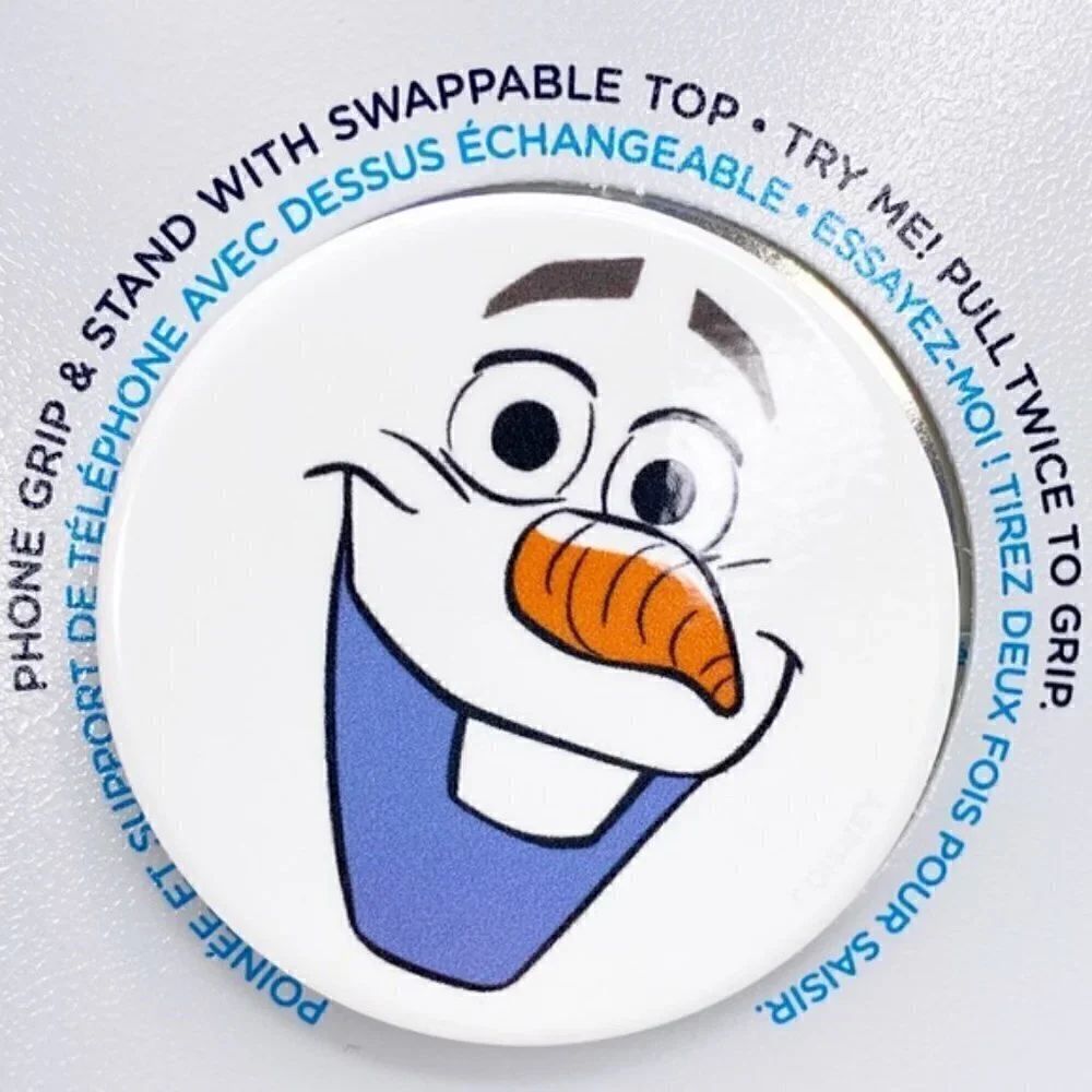 Popsocket PopGrip Olaf Snowman Disney’s Frozen 2 Cell Phone Grip Stand New NWT